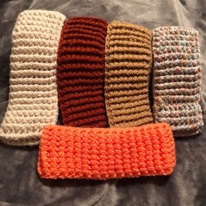Hand made crochet headbands!